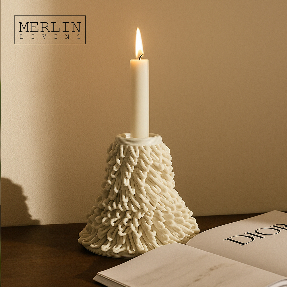 3D Printing Ceramic Candle Holder Home Decor by Merlin Living (5)