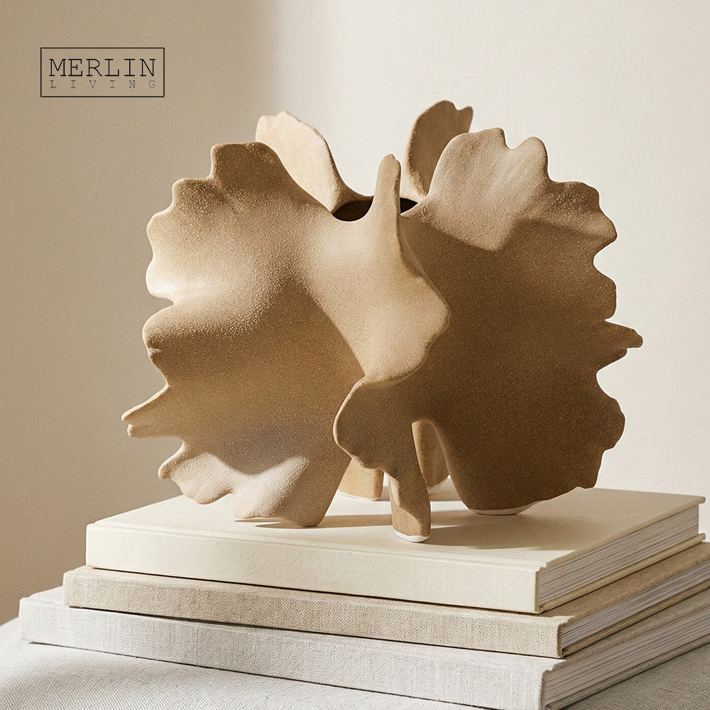 Handmade Butterfly Nordic Custom Ceramic Vase Home Decor Merlin Living (5)