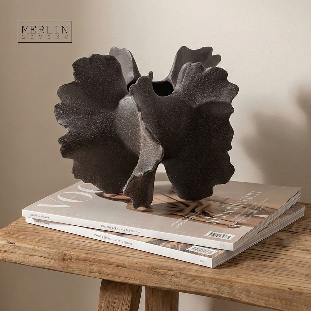 Handmade Butterfly Nordic Custom Ceramic Vase Home Decor Merlin Living (6)