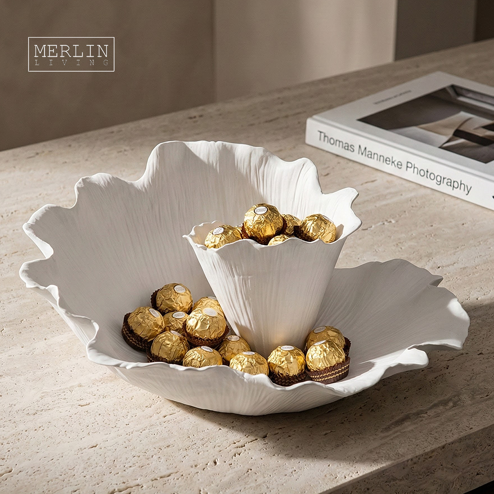 Handmade Rotating Ceramic Chocolate Bowl for Home Decor Merlin Living (3)