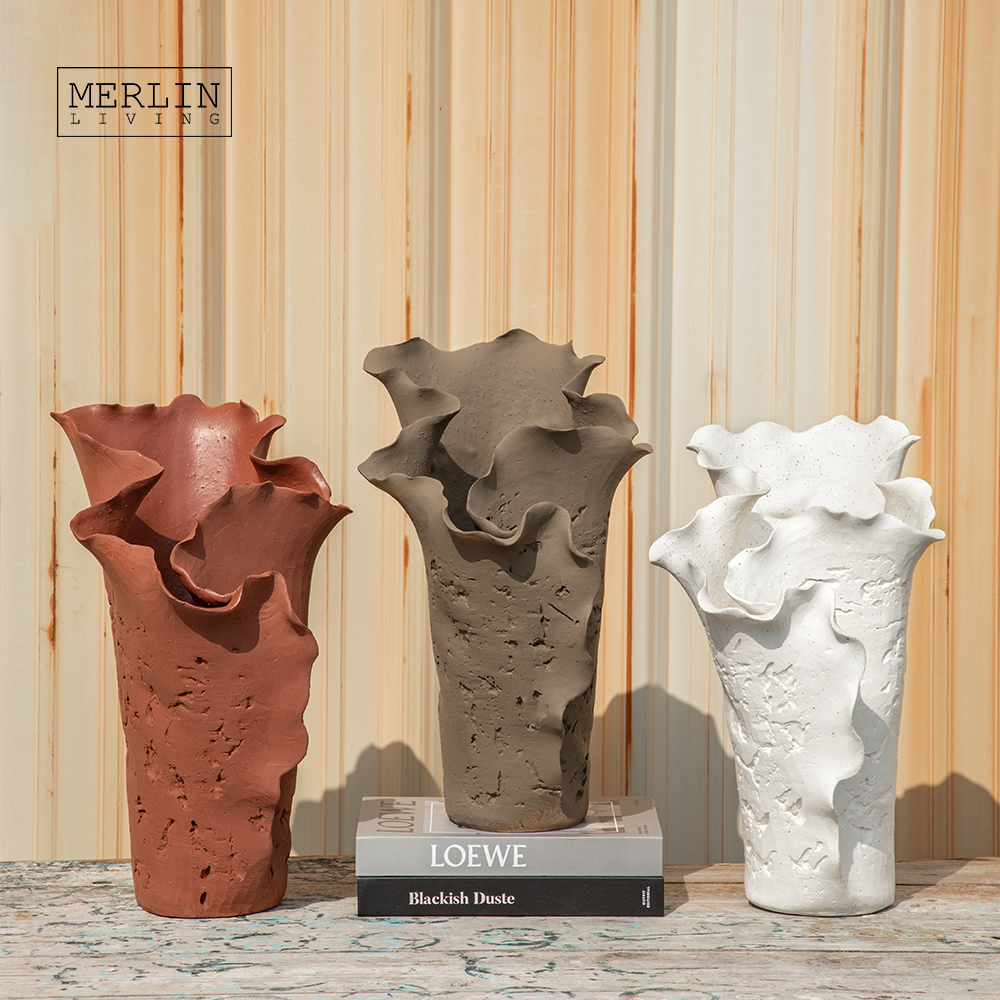 Merlin Living Ceramic Artstone Vase (5)