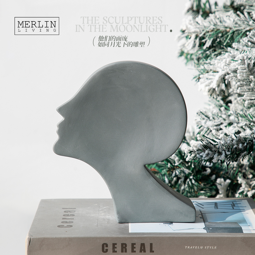 Merlin Living Colorful Ceramic Person Avatar Art Decor (4)