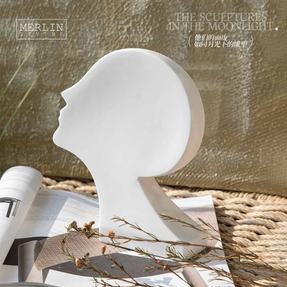 Merlin Living Colorful Ceramic Person Avatar Art Decor (6)